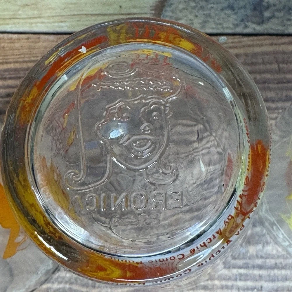 Vintage Welch's Jelly Jar Juice Glasses Howdy Doody 1950s Archie 1971 Set‎ Of 3